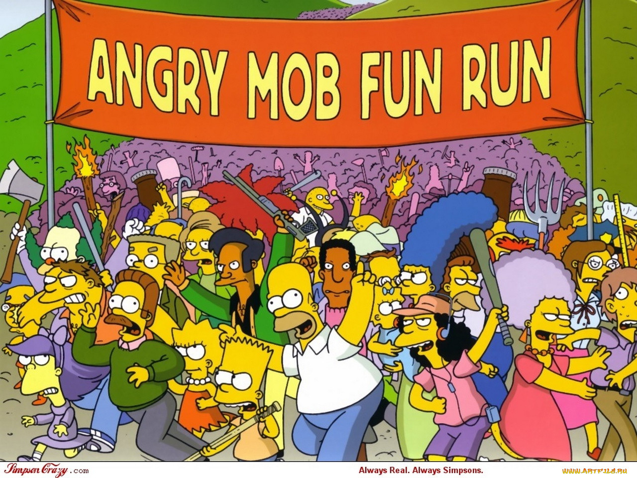 , the, simpsons